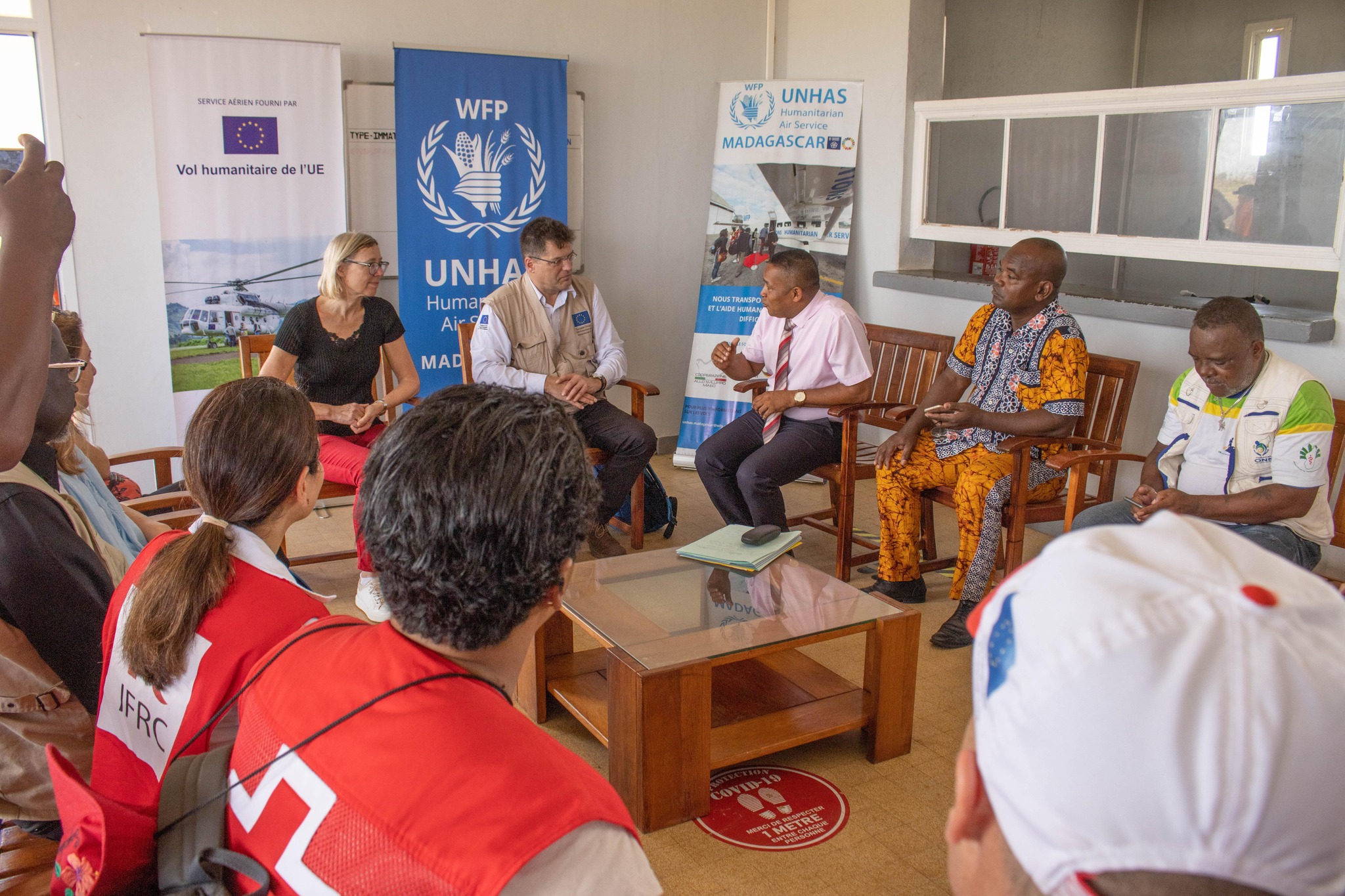 délégation de la Commission Européen à l'aide humanitaire à Mananjary